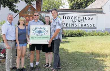 R E G I O N 3 BOCKFLIESS 10 Gemeinden im Bezirk für - Mistelbach die 10. Natur im Garten nerungsvereins unter der Leitung März seitens der Gemeinde der ent- Natur im Garten Gemeinde gefasst.