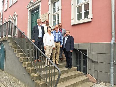 GmbH, Lutz Riedel, neuer Bürgermeister Stadt Kölleda, Mario Worms, Senior Key Account Manager[nbsp]