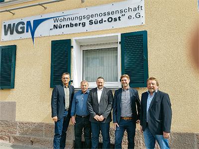 Große Kundenzufriedenheit Die Wohnungsgenossenschaft Nürnberg Süd-Ost e.g. setzt die Partnerschaft mit Vodafone fort und verlängert einen bestehenden Vertrag.
