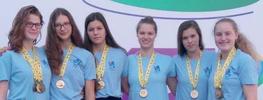 Winni Neuköllnerinnen wurden Vize-Schulweltmeister in Rio de Janeiro Unsere Nachwuchsmädels Schmidtke und Tessa Simon Helena Hornig, Lotte Lenia Kilian (beide BTSC) komplettiert.