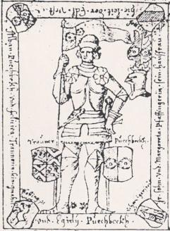 Der Sohn von Alban I., Alban II. Puchbeckh heiratet 1416 Felicitas Trauner von Adlstetten. 1420 wird Alban II. der Puchpecken zu Pinabiburg genannt, ca.
