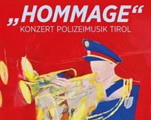 landespolizeidirektion news Polizeimusik Tirol Konzertsaison 2019 Unter dem Titel Hommage 2019 einer Huldigung an die Blasmusik - finden neben dem Frühlingskonzert am 25.