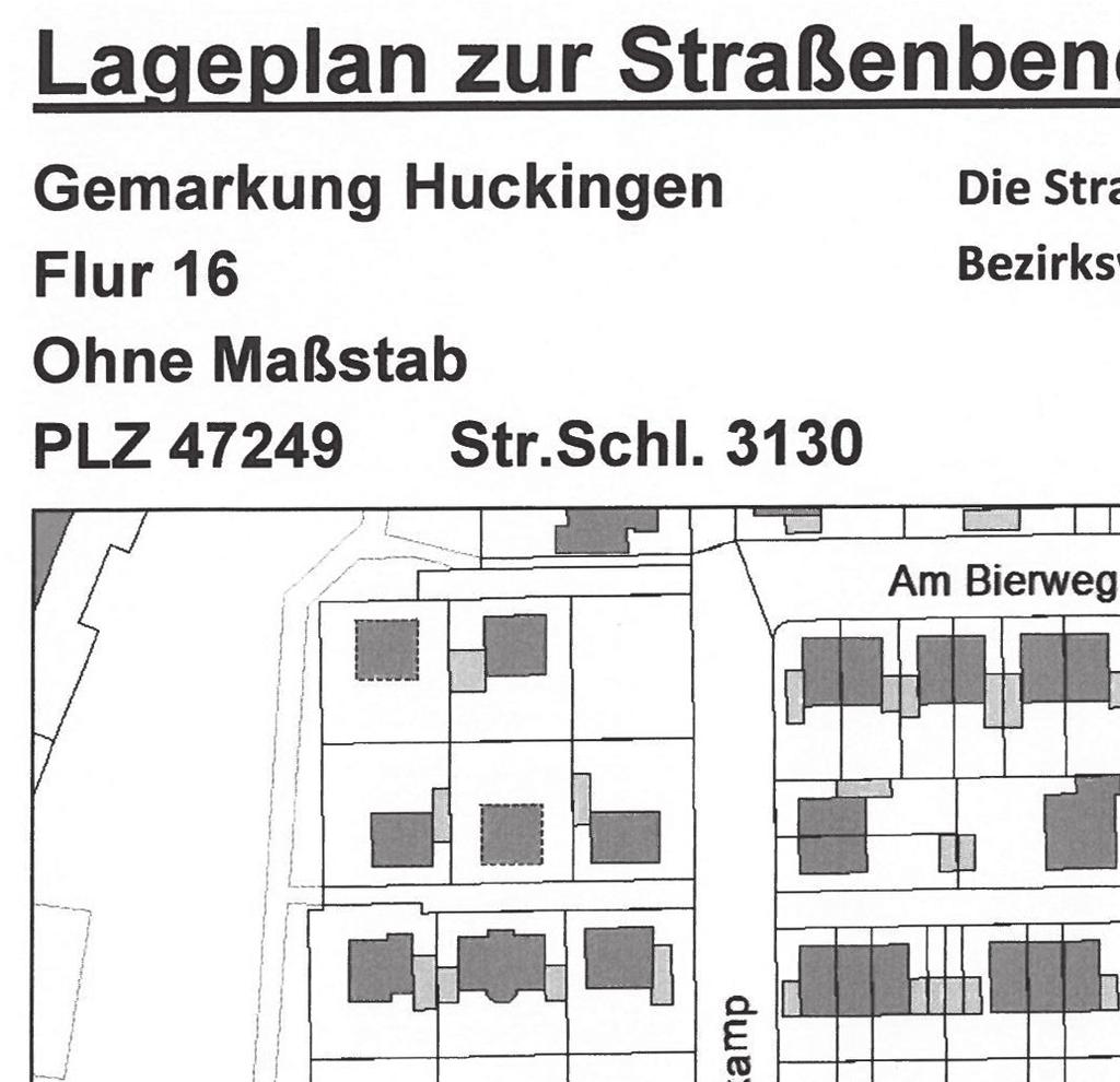 Amtsblatt Bekanntmachung einer Straßen benennung Die Bezirksvertretung Süd hat am 21.03.