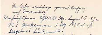 Völlig emotionslos notierte der Lehrer dann mit seinem letzten Eintrag (kleines Bild) vor Weihnachten das wichtigste Ereignis des Jahres: Mit Wirkung vom 1. Dez. 1928 ab ist Leegebruch Landgemeinde.