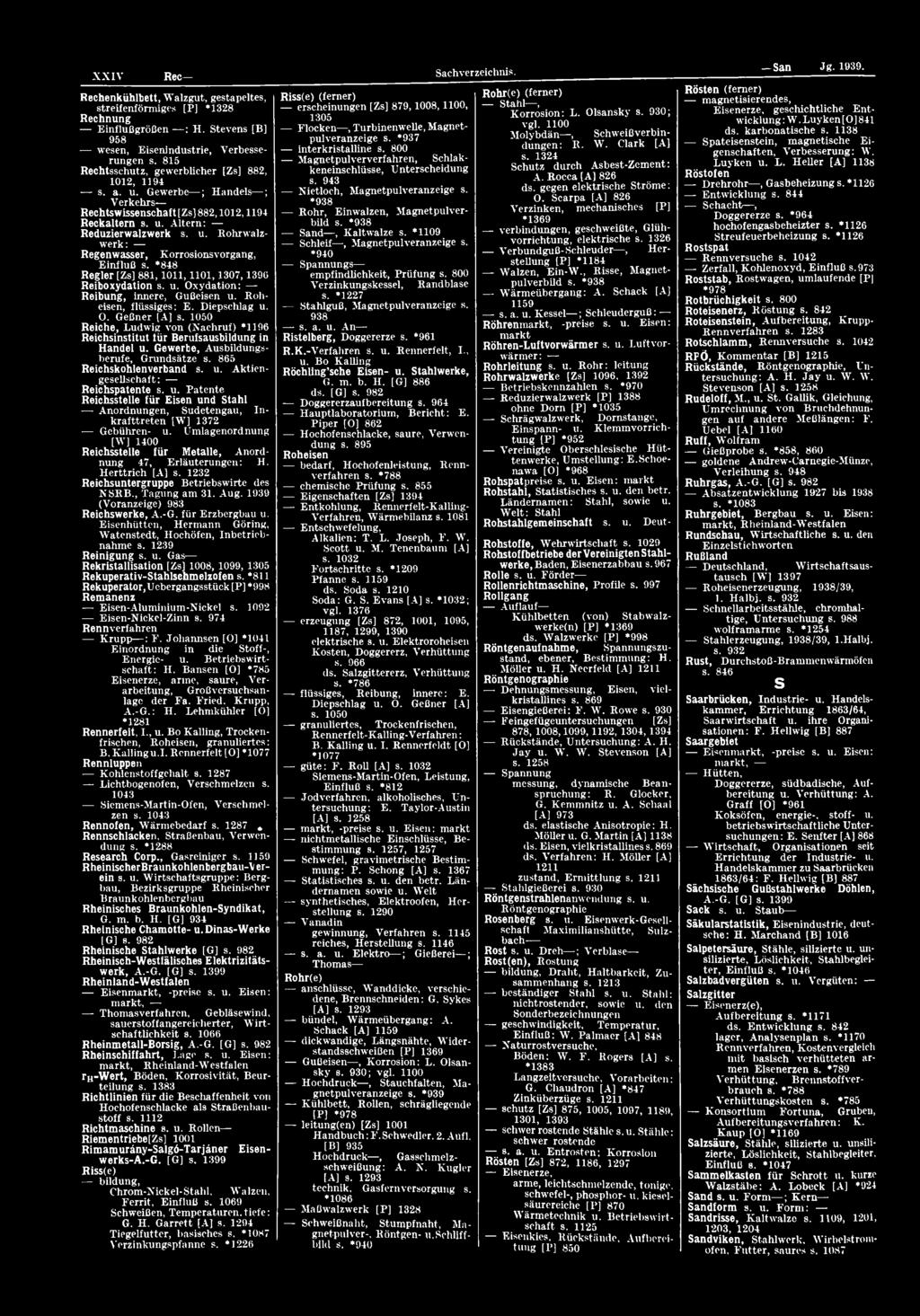 Umlagenordnung [W] 1400 Reichsstelle für Metalle, Anordnung 47, Erläuterungen: H. H erttrich [A] s. 1232 Reichsuntergruppe Betriebswirte des NSRB., Tagung am 31. Aug.