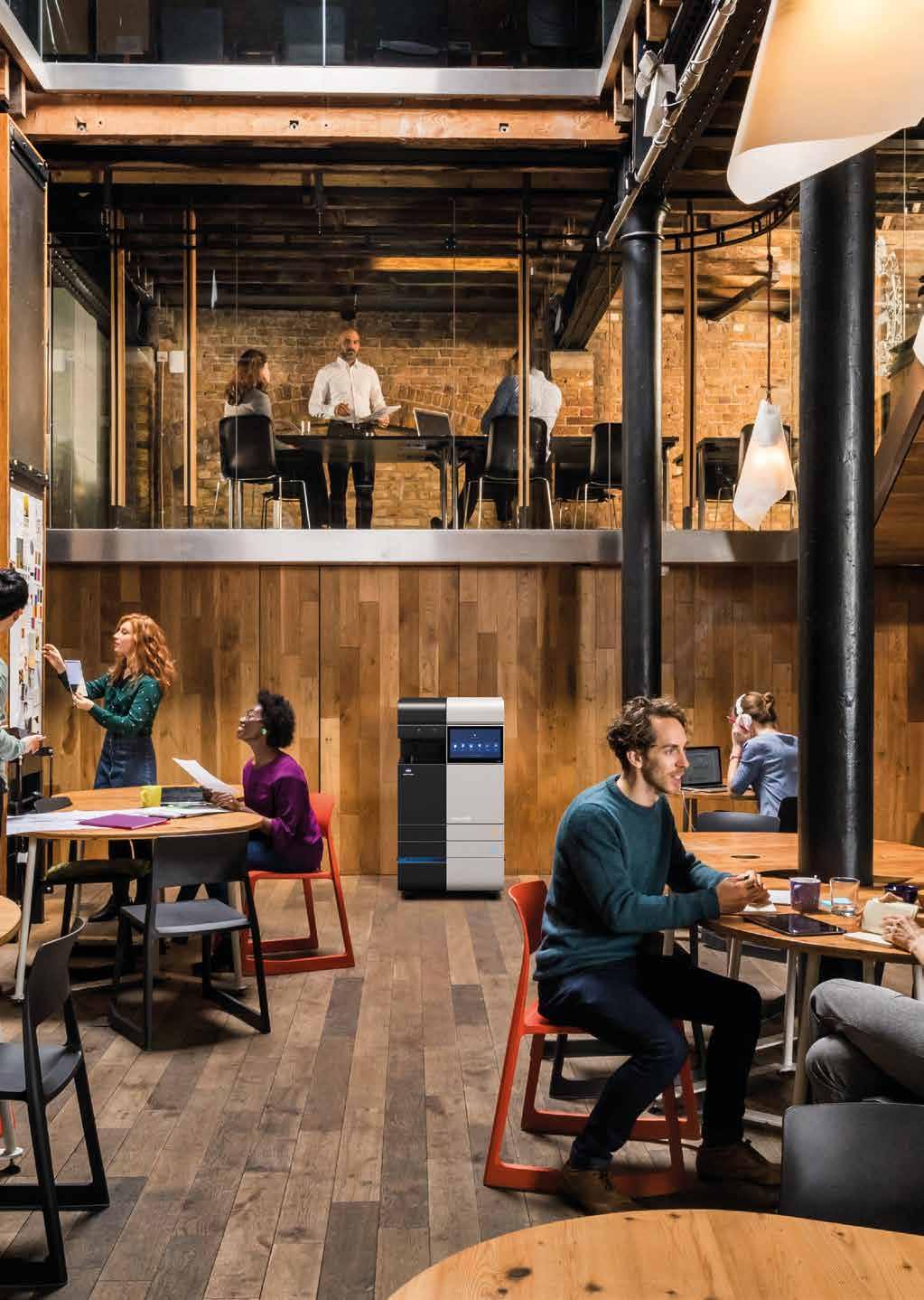 TECHNOLOGIE, DIE MIT IHNEN WÄCHST Die Arbeitswelt ist im Wandel. IT soll sich nach Menschen und Unternehmen richten. Workplace Hub definiert Arbeit neu.