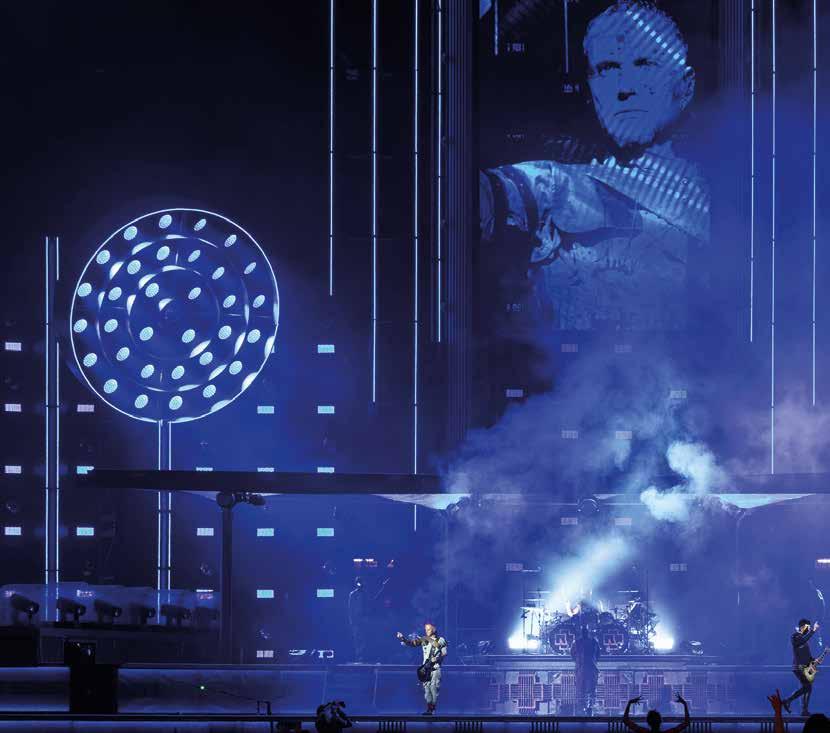 Chroma-Q Color Force II auf Tour mit Rammstein Im August endete Rammsteins European Stadium Tour 2019.