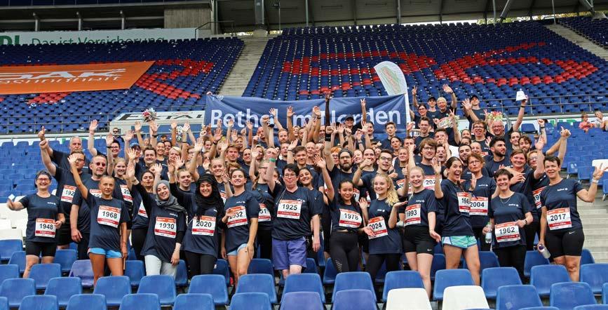 RING-Magazin Beim B2RUN-Lauf in Hannover gewann der Unternehmensbereich Bethel im Norden bereits zum dritten Mal den Titel»Die fitteste Firma«.
