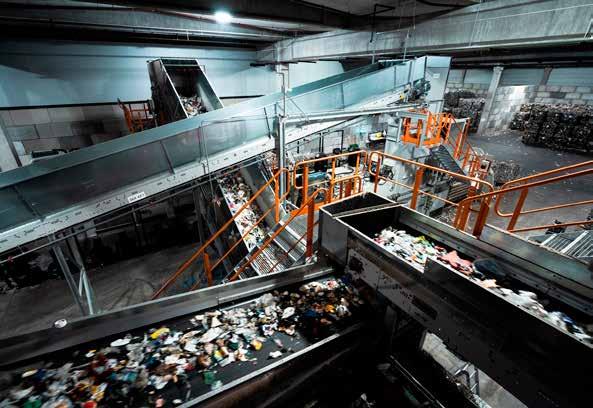 The German specialist Sutco RecyclingTechnik GmbH sets new standards with respect to the planning, design and construction of this fully automatic sorting system, which has been customised to the