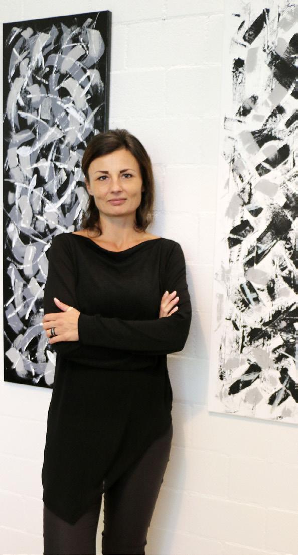 Dorfspiegel Dietlikon Dietlikerin Sylwia Smoron stellt an der Art International Zurich aus Rasanter Einstieg ins Kunstbusiness Vor wenigen Jahren hatte Sylwia Smoron genug vom Bankgeschäft und