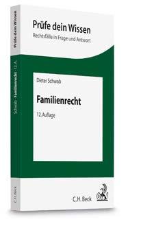 Literaturempfehlungen Familienrecht 148 Jura kompakt Lange/Tischer Familien- und Erbrecht. Von Prof. Dr. Knut Werner Lange, Uni Bayreuth, und Dr. Robert Philipp Tischer, RiAG, Altötting. 5. Auflage.
