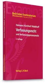 ISBN 978-3-406-69798-2 Jura kompakt Heimann Staatsrecht II. Grundrechte. Von Prof. Dr. Hans Markus Heimann, FH Brühl. 2. Auflage. 2019. XVIII, 145 Seiten. Kartoniert 9,90. ISBN 978-3-406-71241-8 2.
