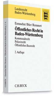 2. Auflage. 2017. XVIII, 337 Seiten. Kartoniert 29,80. ISBN 978-3-406-69563-6 1. LEHRBÜCHER Großes Lehrbuch Schoch Besonderes Verwaltungsrecht. Von Prof. Dr. Friedrich Schoch, Uni Freiburg i. Br.