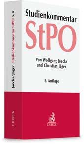 Dieter Rössner und Prof. Dr. Christoph J. M. Safferling, Uni Erlangen-Nürnberg. 3. Auflage. 2017. XIX, 169 Seiten. Kartoniert 15,90. ISBN 978-3-8006-3822-2 3.