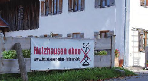 Gemeinde Infos Mobilfunk in Holzhausen Immissionsschutz und Ortsplanung Es bedarf einer viel gründlicheren Planung in einem sensiblen Umfeld (mg) Der Gemeinderat befasste sich am 10.
