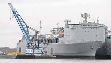 8 Die Bundeswehr Mai 2014 Auslandseinsatz Das Spezialschiff Cape Ray der US- Marine. Außenpolitik befürchten.