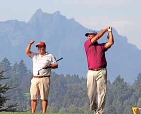 «Wir sind mit dem Verlauf der diesjährigen Golfwoche sehr zufrieden. Die einzelnen Turniere waren mit insgesamt 700 teilnehmenden Golferinnen und Golfern ausgezeichnet besetzt.