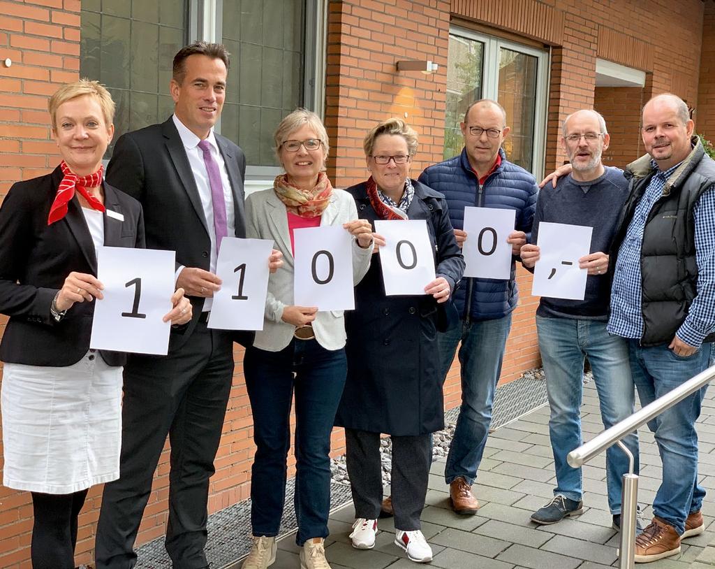 11.000 Euro für das Hospiz erlaufen Auch in diesem Jahr zählte wieder jeder einzelne Meter beim Spendenlauf zu Gunsten des stationären Hospizes an der Osterfelder Straße.