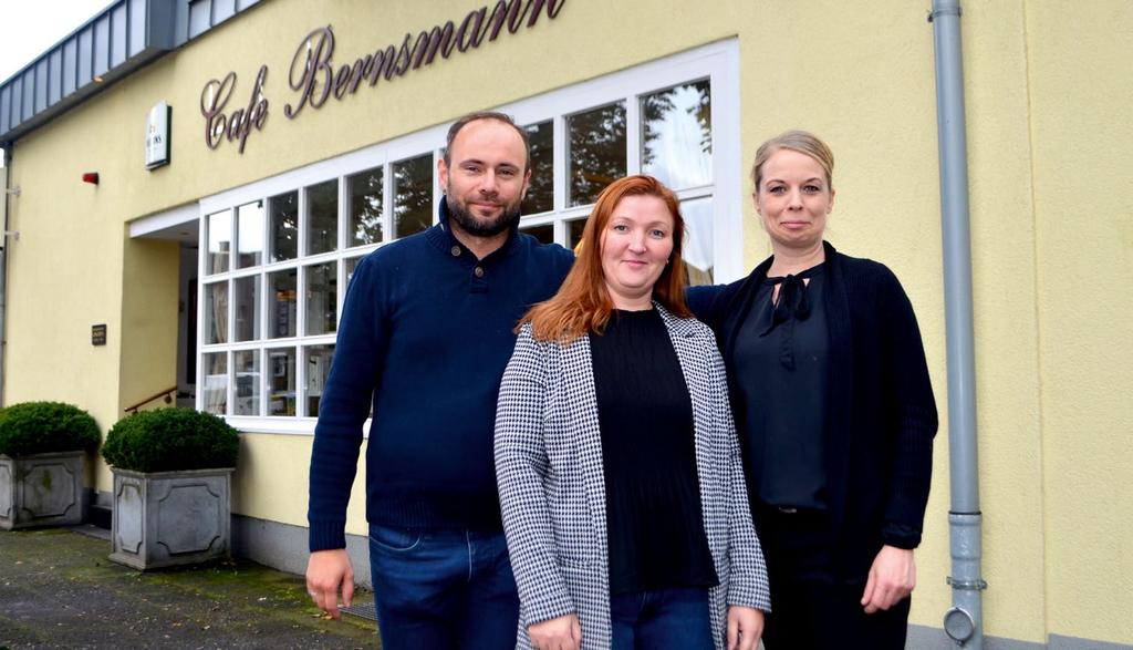 Das Café Bernsmann steht unter neuer Leitung Seit dem 1. Oktober 2019 steht das traditionsreiche Café Bernsmann unter neuer Leitung.