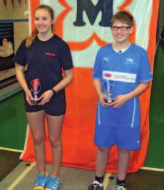 CLASSIC Sieg für Melina Ruß und Tim Brachtel Das Aulendorfer U14 Top-Turnier geht in das achte Jahr.