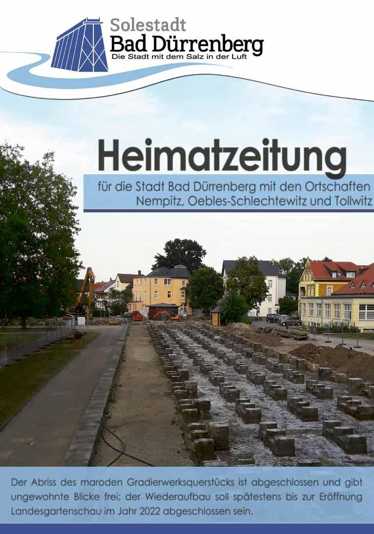 Heimatzeitung Jahrgang 29 Nummer 87 20. September 2019 Auflage 7.