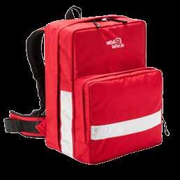 Der kompakte Notfallrucksack Kompakter Notfallrucksack für alle Ersthelfer, die ihre Ausrüstung stets dabei haben und oft längere