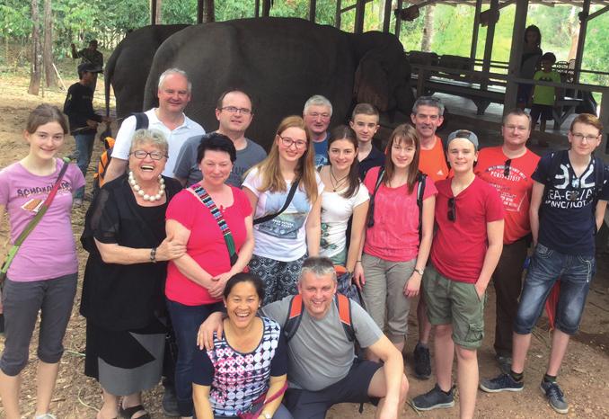 St. Johannes Baptista Wissenswert Posaunenchor in Laos A So riesig: Gruppenbild mit Elefanten So süß!