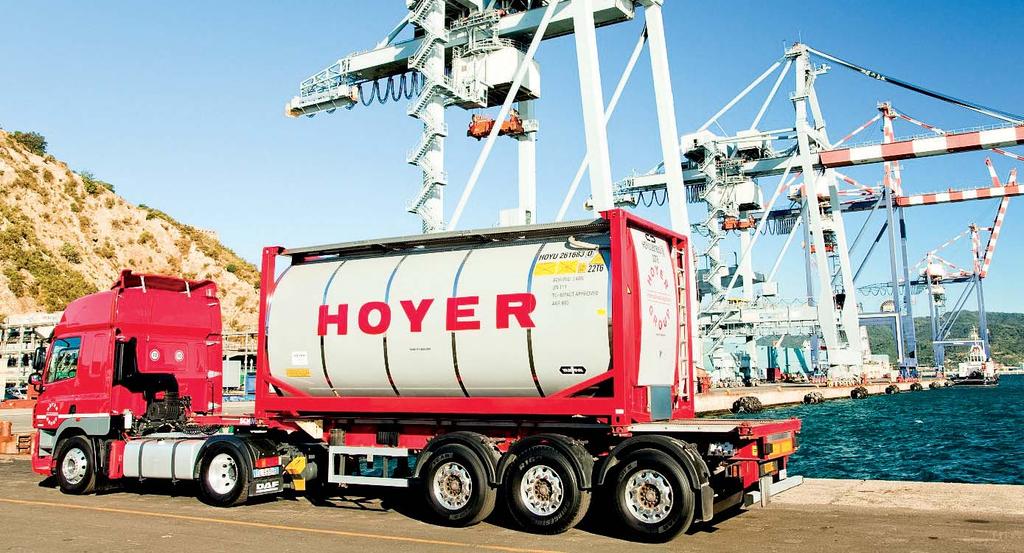 Unternehmer im Gespräch Fotos: Hoyer Der Hamburger Logistikdienstleister Hoyer gehört zu den Weltmarktführern von flüssigen Transporten auf Straße, Schiene und See.
