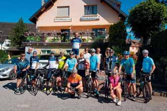 Tag 1 (Wintzfelden Colmar Wintzfelden): Aufgrund der Anreise haben wir uns am ersten Tag für eine kleine Tour entschieden (55km 850 HM).