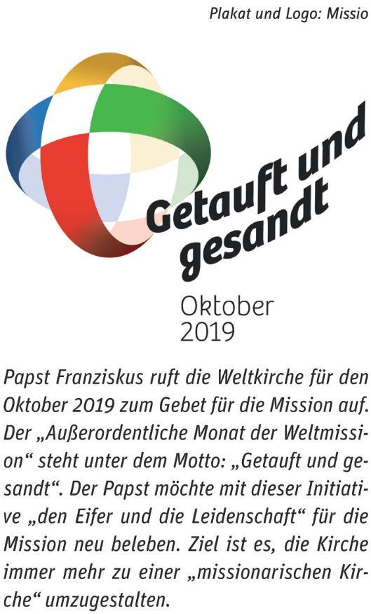 00 Eberstall Oktoberrosenkranz 17.00 Niederroning Vesper 18.00 Rottenburg Oktoberrosenkranz (lichtreich) Messen in die Mission Hildegard Seidenschwand f.