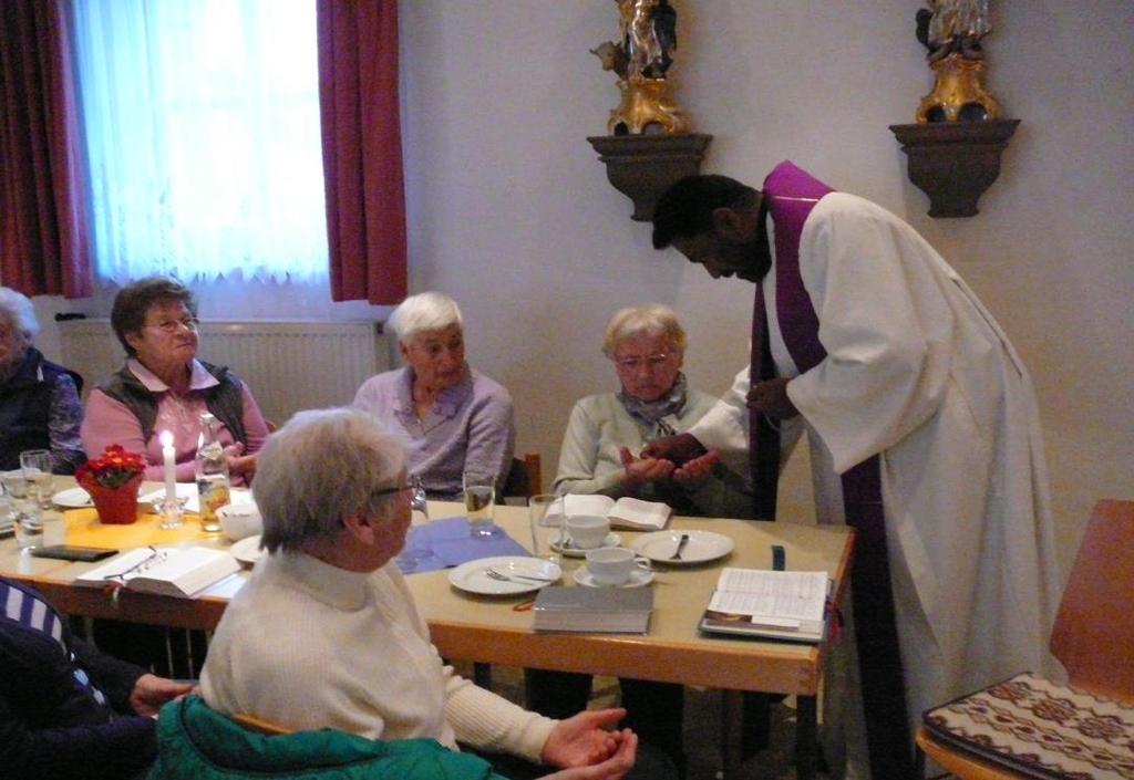 Senioren-Fastenzeit-Einkehr-Nachmittag mit Gottesdienst und Krankensalbung Die Graflinger Senioren haben am Donnerstag, den 14.
