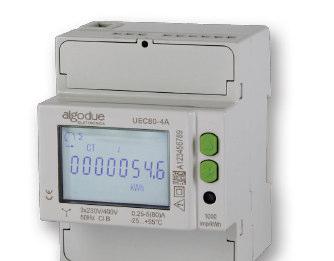 Zwischensteckerzähler Easycount 2,LCD Wechselstromzähler mit FI-LS Schalter  ungeeicht Schuko Verbindung - www.Hutschienenzähler-online.de