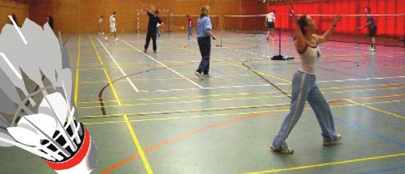 de Thorsten lotz Die Vierbuchenhalle bietet mit 6 Badmintonfeldern beste Trainings- und Spielbedingungen. DIE OSTERRALLYE DURCH RÖHRENFURTH Am 10.04.