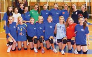 schulischer Verpflichtungen eine Teilnahme an der Sportbegegnung in Jesenik nicht möglich war, wurde kurzerhand das Team der weiblichen C-Jugend als Ersatz gewonnen.