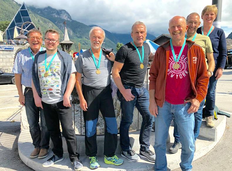 September stand die Langstrecke rund um den Achensee mit 23 km Länge und 180 Höhenmeter auf dem Programm. Georg, Tobias, Simal und Gerhard waren am Start.