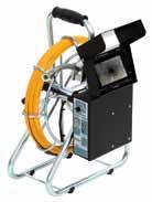 Kamera-Inspektionssystem Rohrkamera Kati KIS 50, Rohr-Inspektionssystem mit Polykat-Glasfaserprofil Ø 4,5 mm, Länge 40 m; einsetzbar in Rohren ab Ø 30 mm bis max.