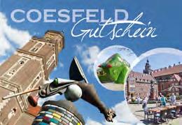 Coesfelder Events Genießen Sie mit uns die letzten Event-Highlights des Jahres! Ihr Team von Coesfeld & Partner 27.10.2017 Ursula-Krammarkt 28.10.2017 Kinderflohmarkt 29.