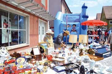 Alte Post-, Heimatvereinund Bürgerhaus-Trödel Mit von der Partie ist dieses Jahr das Jugendhaus Alte Post mit einem Trödel für Kinder, Schüler und Studenten auf dem Parkplatz in der Rosenstraße.