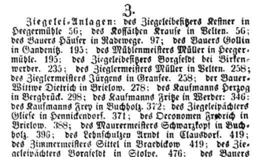 Zu B. oben Seitenbeginn: 1862: "Die Gihs'sche Ziegelei"... Erbauung eines Ziegelbrennofens... Quelle?