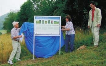 Juli 2010 2010 Projekt 100 Äcker für die Vielfalt. Unser Feldflorareservat wird Schutzacker.