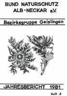 Zur 40-jährigen Erfolgsgeschichte der BNAN-Bezirksgruppe Geislingen zählt auch das Feldflorareservat bei Unterböhringen