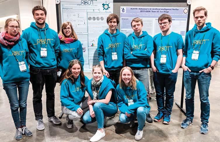 22 Studium S - - - - - - - - Goldmedaille für RIBOT Studierende entwickeln neue Bakterienselektionsmethode und gewinnen Goldmedaille beim internationalen