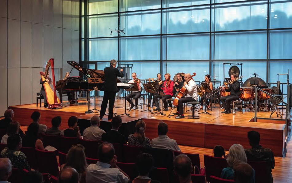 110 VERANSTALTUNGEN Internationale Sommerakademie, Peter Ruzicka mit dem oenm. öster reichisches ensemble für neue musik 4.