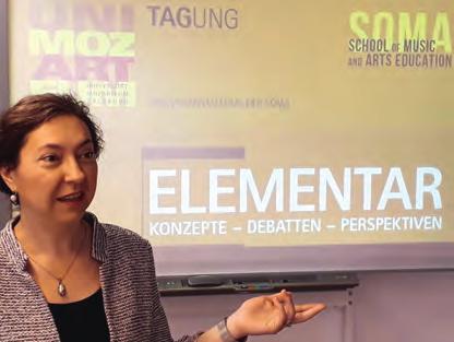 BERICHTE 135 Department für Musikpädagogik Salzburg Musikpädagogischer Forschungsstammtisch Auf Initiative von Monika Oebelsberger wird seit Juni 2017 monatlich ein musikpädagogischer