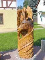 Harkerode Skulptur Schaf -