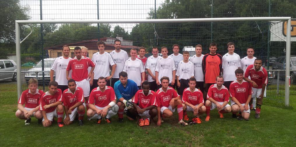 Mannschaft der Kickers gegen den FVE ausrichten. Nach nur einer Trainingseinheit war unser Team chancenlos und unterlag dem Regionalligisten vor über 600 Zuschauern zweistellig.