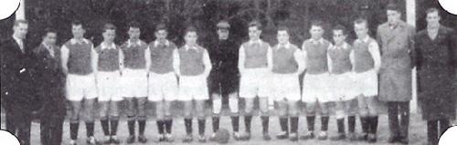 Mannschaft standen folgende Spieler zur Verfügung: Peter Euler, Rudi Hennlein, Hans Murmann, Gerhard Hartig, Adam Kern jun.