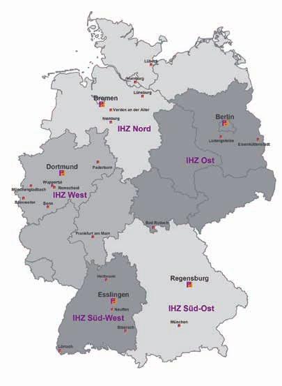 STANDORTE Piepenbrock Instandhaltung setzt auf die Nähe zu seinen Kunden. Dafür haben wir ein Netzwerk mit deutschlandweit fünf Instandhaltungszentren und 20 Servicestützpunkten aufgebaut.