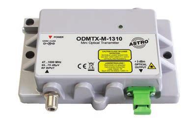 Optischer Sender KOMPAKTE DIREKT MODULIERTE SENDER ODMTX-M-1310 z kompakter, direkt modulierter Sender für Wandmontage, 1310 nm bzw.