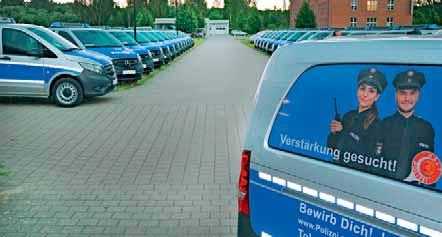 Aufgrund der Baumaßnahmen im PZ Schwerin und dem daraus resultierenden Platzmangel werden die Übergaben in Zukunft in den Autohäusern oder auf dem Gelände der Zentralen Fahrbereitschaft der